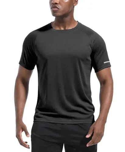 Boyzn 1, 3 or 5 Pack Men's Workout Running Shirts, Dry Fit Moisture Wicking T-Shirts, Sports Gym Athletic Short Sleeve Shirts The Champ Gear
