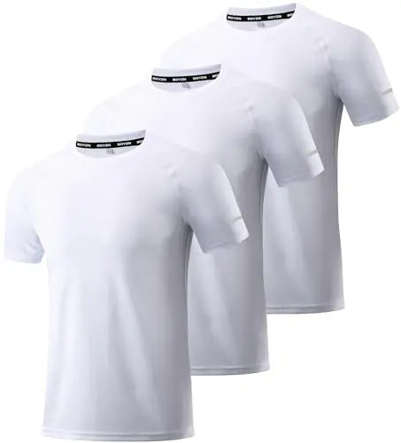 Boyzn 1, 3 or 5 Pack Men's Workout Running Shirts, Dry Fit Moisture Wicking T-Shirts, Sports Gym Athletic Short Sleeve Shirts The Champ Gear