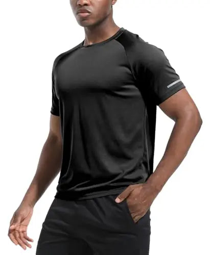 Boyzn 1, 3 or 5 Pack Men's Workout Running Shirts, Dry Fit Moisture Wicking T-Shirts, Sports Gym Athletic Short Sleeve Shirts The Champ Gear