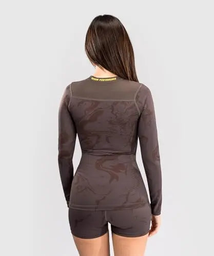 Venum UFC Fusion Fight Week Women's Performance Long Sleeve Rashguard The Champ Gear