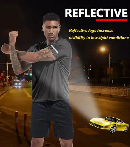 Boyzn 1, 3 or 5 Pack Men's Workout Running Shirts, Dry Fit Moisture Wicking T-Shirts, Sports Gym Athletic Short Sleeve Shirts The Champ Gear