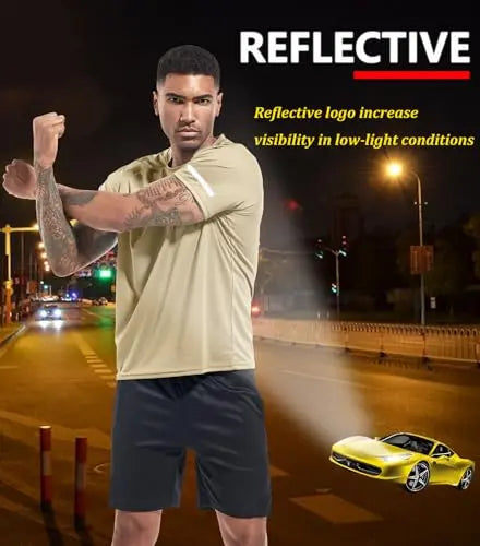Boyzn 1, 3 or 5 Pack Men's Workout Running Shirts, Dry Fit Moisture Wicking T-Shirts, Sports Gym Athletic Short Sleeve Shirts The Champ Gear