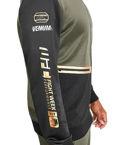 Venum Men's UFC Adrenaline Fight Week Zip Hoodie The Champ Gear