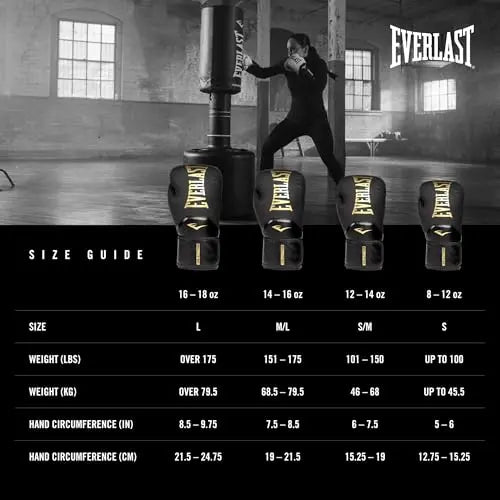 Everlast Elite | Boxing Gloves | Training Gloves for Men and Women - The Champ Gear