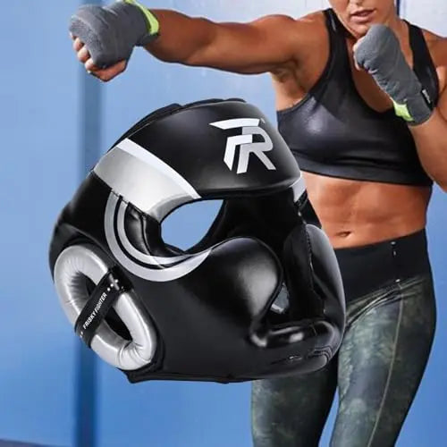 Colaxi Boxing Headgear Face Cover Full Coverage Breathable Protective Gear Full Face Protection Guard - The Champ Gear