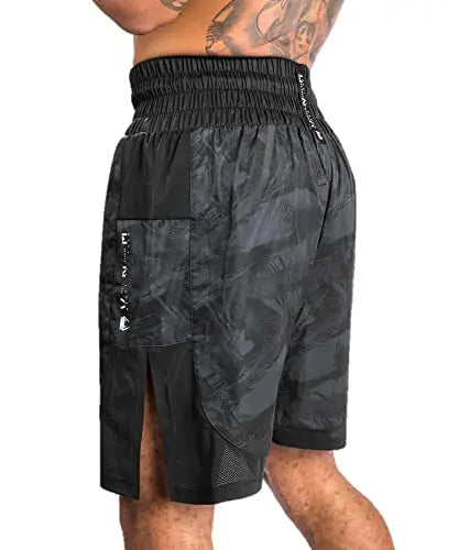 Venum Men's Electron 3.0 Boxing Short-Black - The Champ Gear