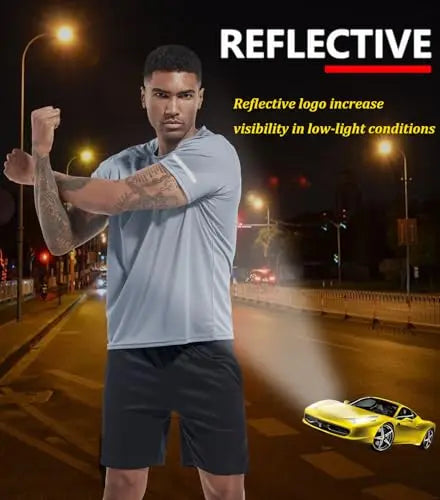 Boyzn 1, 3 or 5 Pack Men's Workout Running Shirts, Dry Fit Moisture Wicking T-Shirts, Sports Gym Athletic Short Sleeve Shirts The Champ Gear