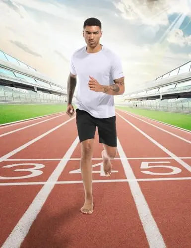 Boyzn 1, 3 or 5 Pack Men's Workout Running Shirts, Dry Fit Moisture Wicking T-Shirts, Sports Gym Athletic Short Sleeve Shirts The Champ Gear