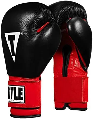 TITLE Boxing Infused Foam Youth Training/Sparring Gloves, Red/Black, 12 oz - Youth Boxing Gloves, Boxing Gloves for Kids, Boxing Gloves, Kids Boxing Gloves, Boxing Equipment The Champ Gear