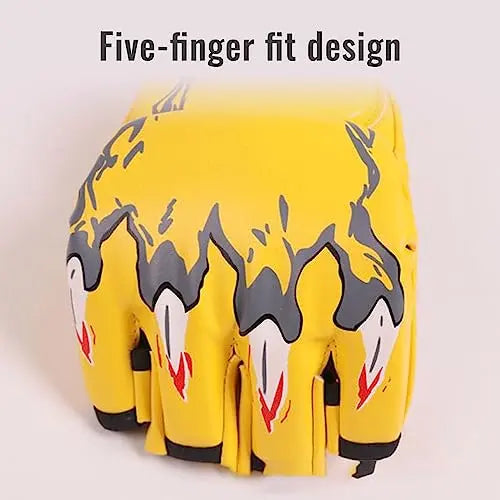 Half-Finger Boxing Fight Gloves | MMA Gloves for Sparring Training - The Champ Gear