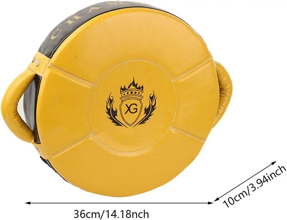 Oshhni Kick Target Punch Shield with Handle for Boxing Training Equipment The Champ Gear