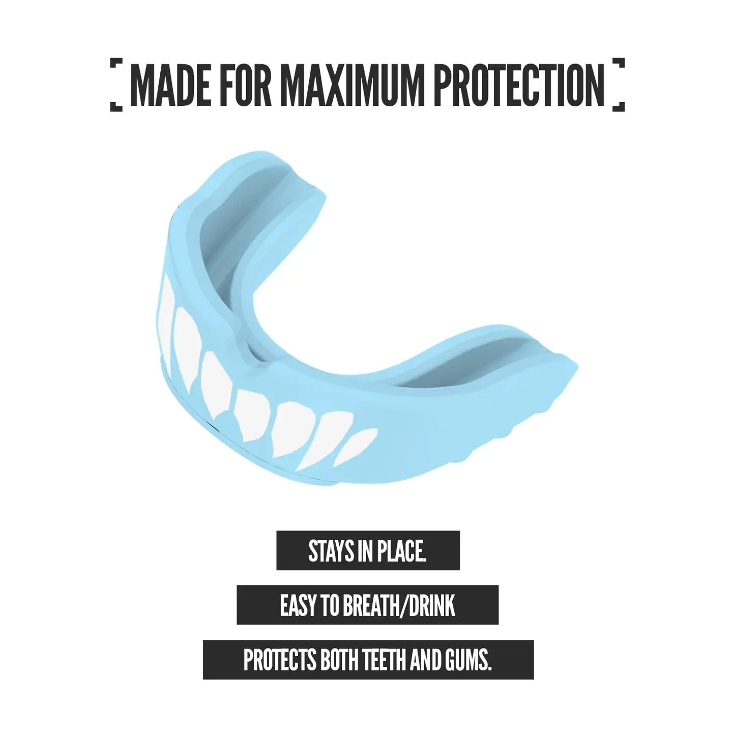 2 Pack Nxtrnd Rush Mouth Guard for Boxing and Other Sports (Neon Yellow) The Champ Gear