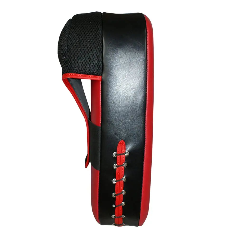 Muay Thai Kick Pads – Durable Kickboxing Strike Shield for MMA, Karate & Boxing | Multi-Layer Foam Padding, Adjustable Straps | Sold as Single Pad or Pair The Champ Gear