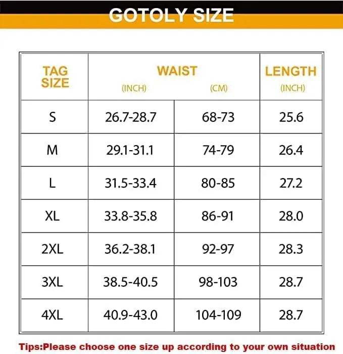 Gotoly Men Compression Shirt Slimming Shapewear Undershirt Body Shaper Vest Abs Workout Hide Chest Tank Top The Champ Gear