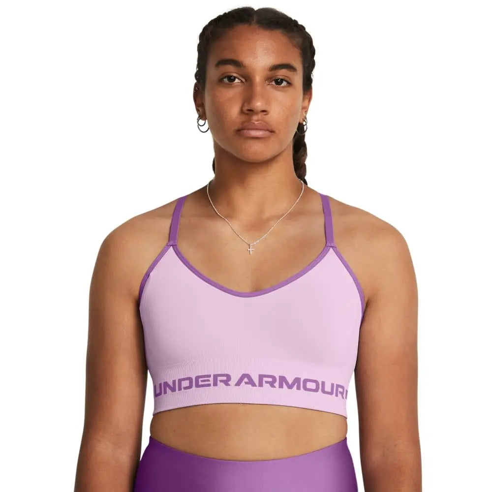 Under Armour Womens Seamless Low Impact Long Bra The Champ Gear