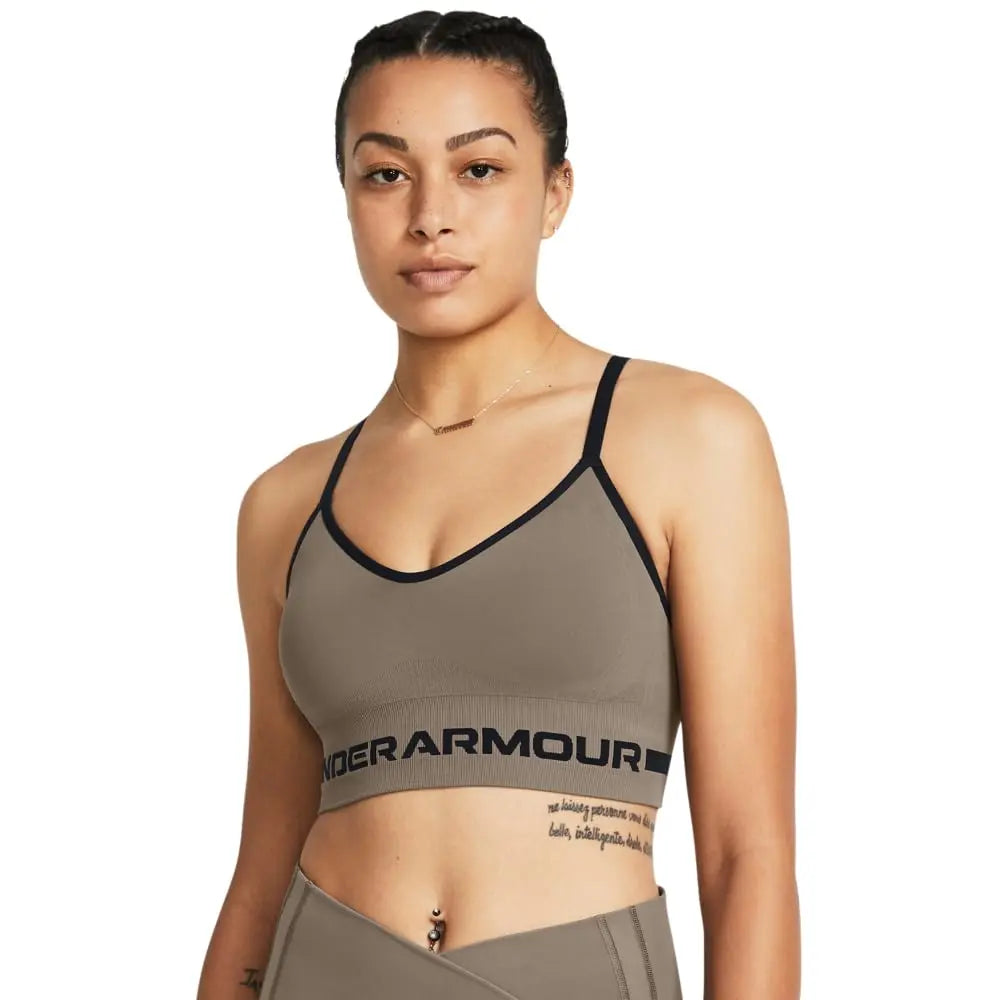 Under Armour Womens Seamless Low Impact Long Bra The Champ Gear