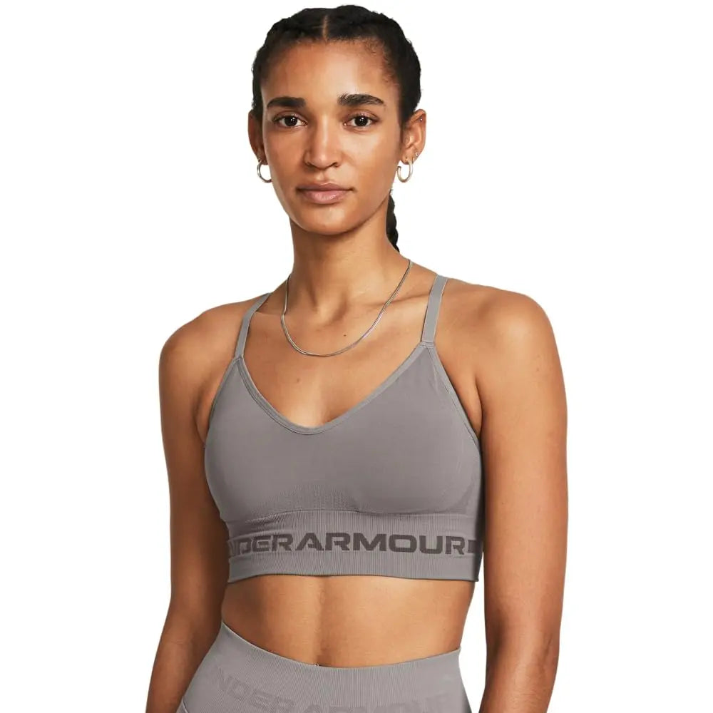 Under Armour Womens Seamless Low Impact Long Bra The Champ Gear