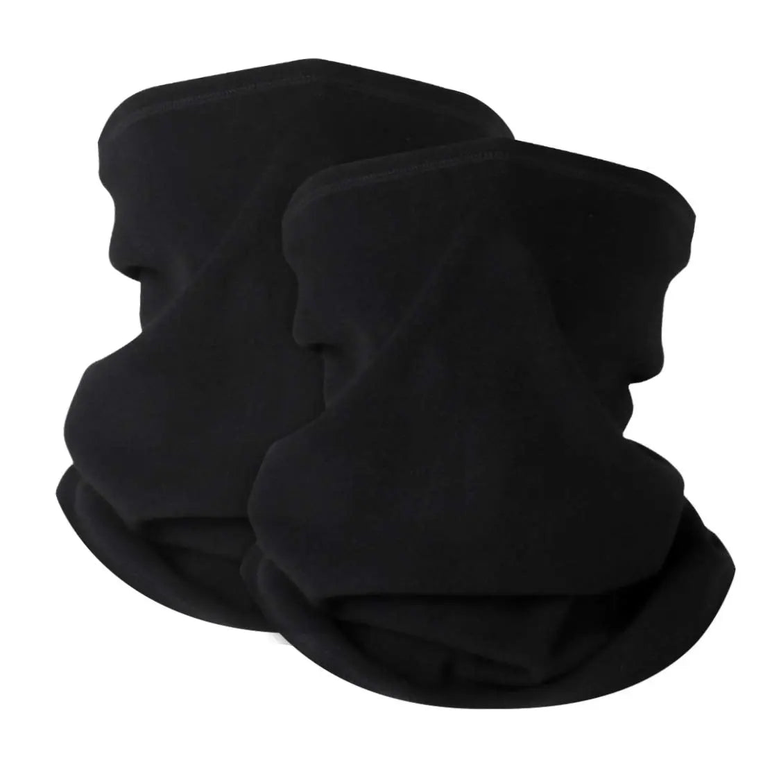 KGC 2 Pack Winter Neck Warmer Gaiter,Soft Fleece Windproof Face Cover Mask Scarf Bandana for Men & Women Outdoor Sports The Champ Gear