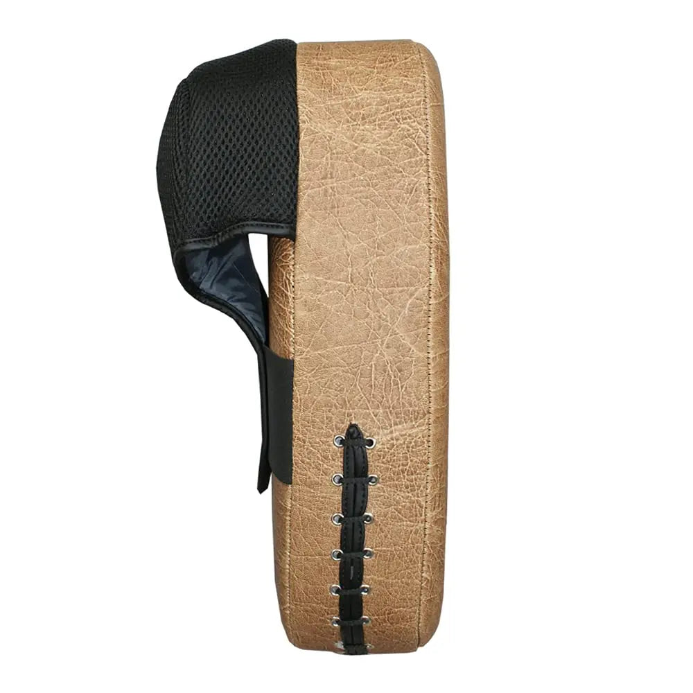 Muay Thai Kick Pads – Durable Kickboxing Strike Shield for MMA, Karate & Boxing | Multi-Layer Foam Padding, Adjustable Straps | Sold as Single Pad or Pair The Champ Gear