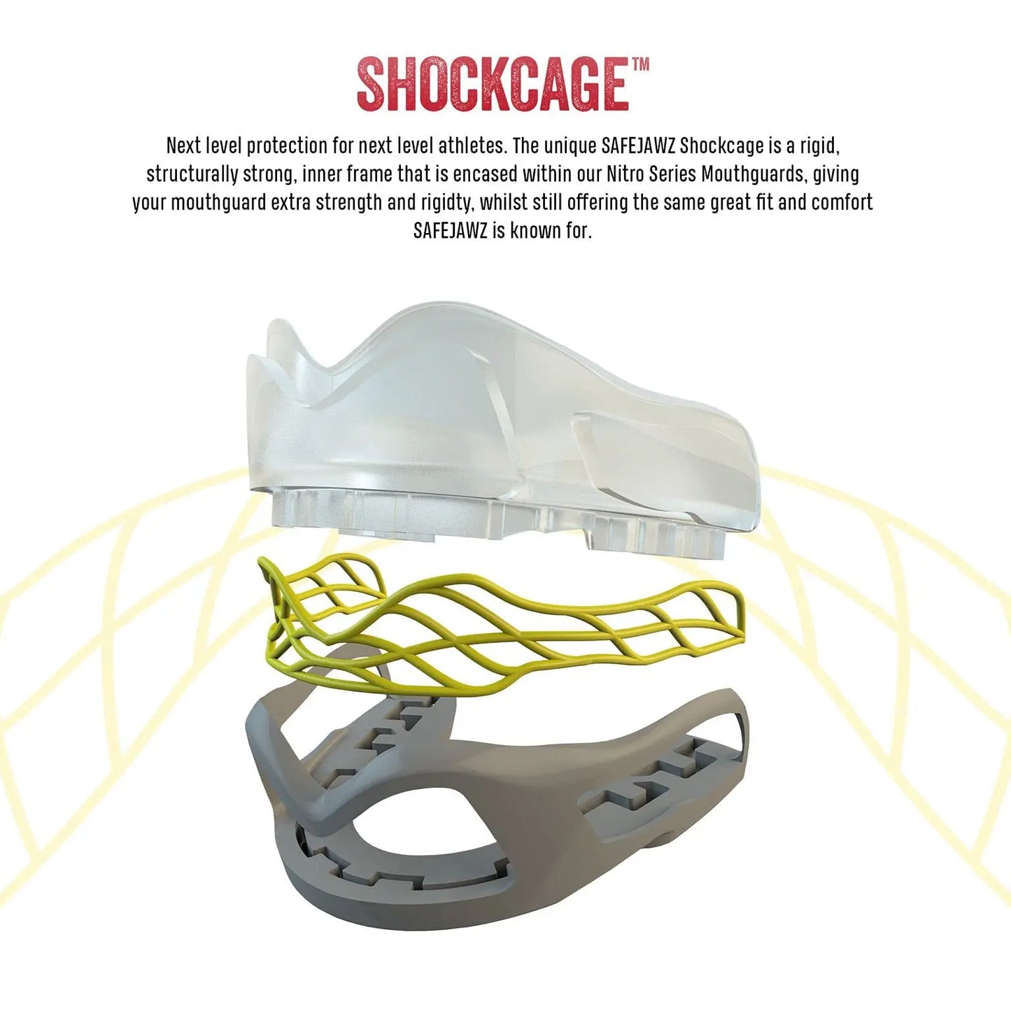 SafeJawz Sports Mouthguard The Champ Gear