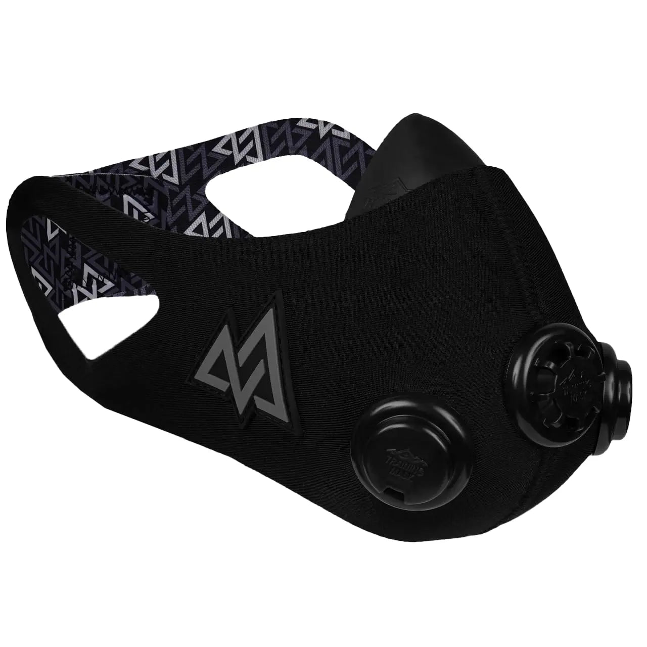 TRAININGMASK - Elevation Training Mask 2.0 - Fitness Mask, High Altitude Mask, Workout Mask, Running Mask, Breathing Mask, Endurance Mask (Medium, Black) The Champ Gear