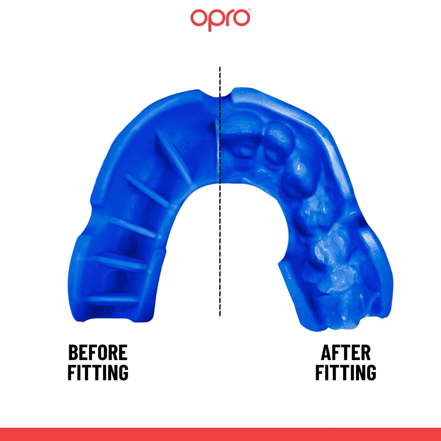 OPRO Silver Level Jawz Adult and Youth Sports Mouthguard With Case, Gum Shield Featuring Revolutionary Fitting Technology for Hockey, Rugby, Boxing MMA, BJJ, Karate, Judo, UFC (Black/Silver, Adult) The Champ Gear