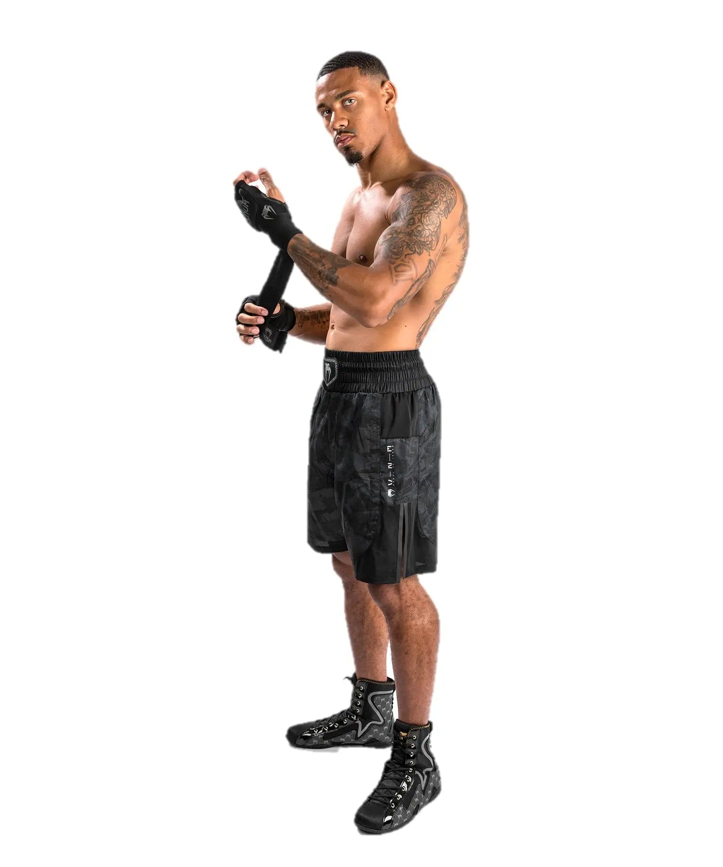 Venum Men's Electron 3.0 Boxing Short-Black - The Champ Gear