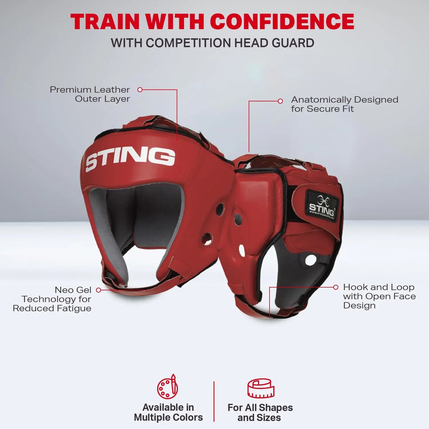 STING Competition Head Guard - The Champ Gear