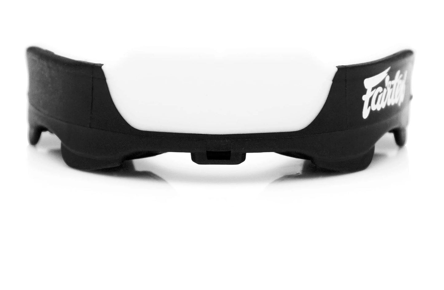 Fairtex MG3 Gel Mouth Guard Protection | Ultimate Protection for Contact Sports | Custom Fit, BPA-Free, Latex-Free | Quick Tether Connect, Heavy-Duty Shock Frame, Gel-Fit Liner (Black) The Champ Gear