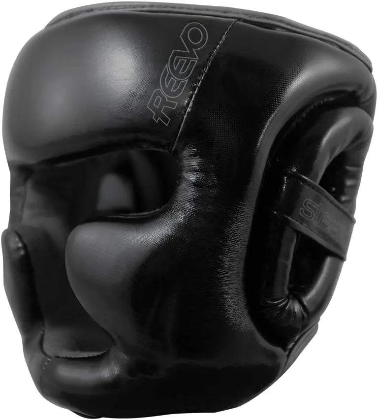 Reevo Stealth Youth Headgear for Boxing Kickboxing Muay Thai MMA The Champ Gear