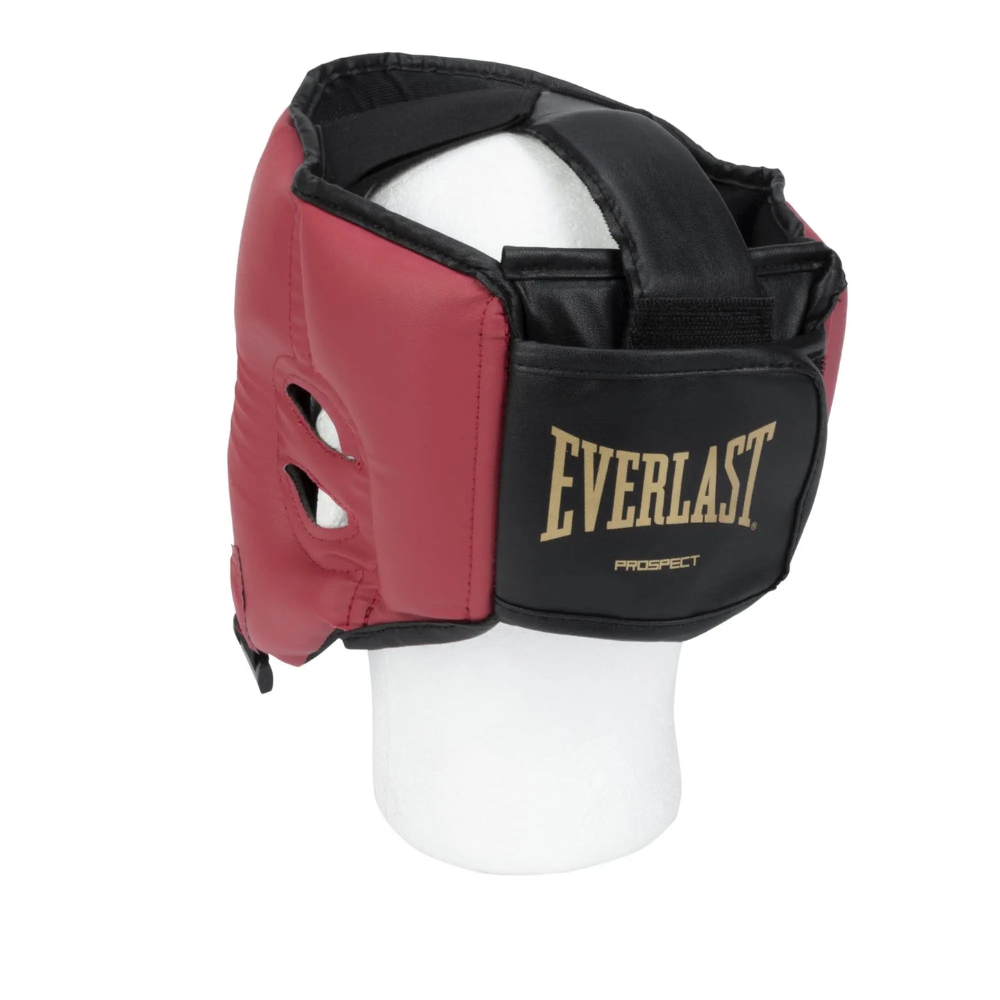 Everlast Prospect II Youth Head Gear - Synthetic Leather, Adjuster & Twin Strap Rear Closure, Hook & Loop Chin Strap, Layered Foam Padding - Youth Size, Great for Boxing, Martial Arts, Sparring The Champ Gear