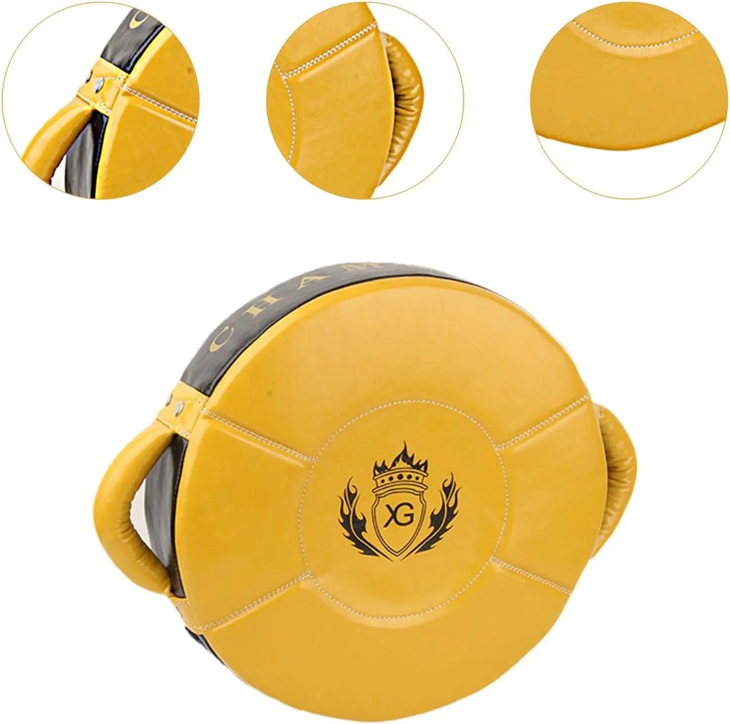 Oshhni Kick Target Punch Shield with Handle for Boxing Training Equipment The Champ Gear