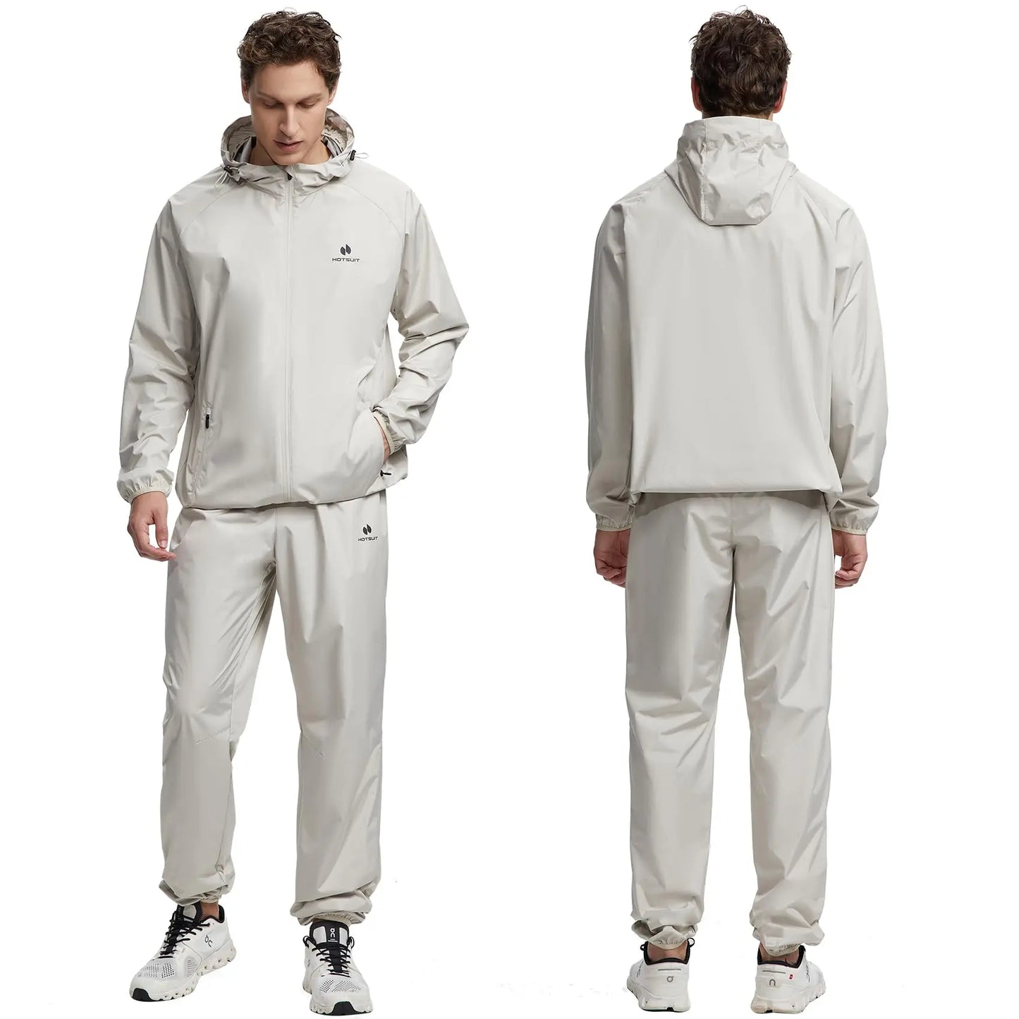 HOTSUIT Sauna Suit for Men Weight Loss Sweat Suit Boxing Exercise Sweat Sauna Jacket Pants - The Champ Gear