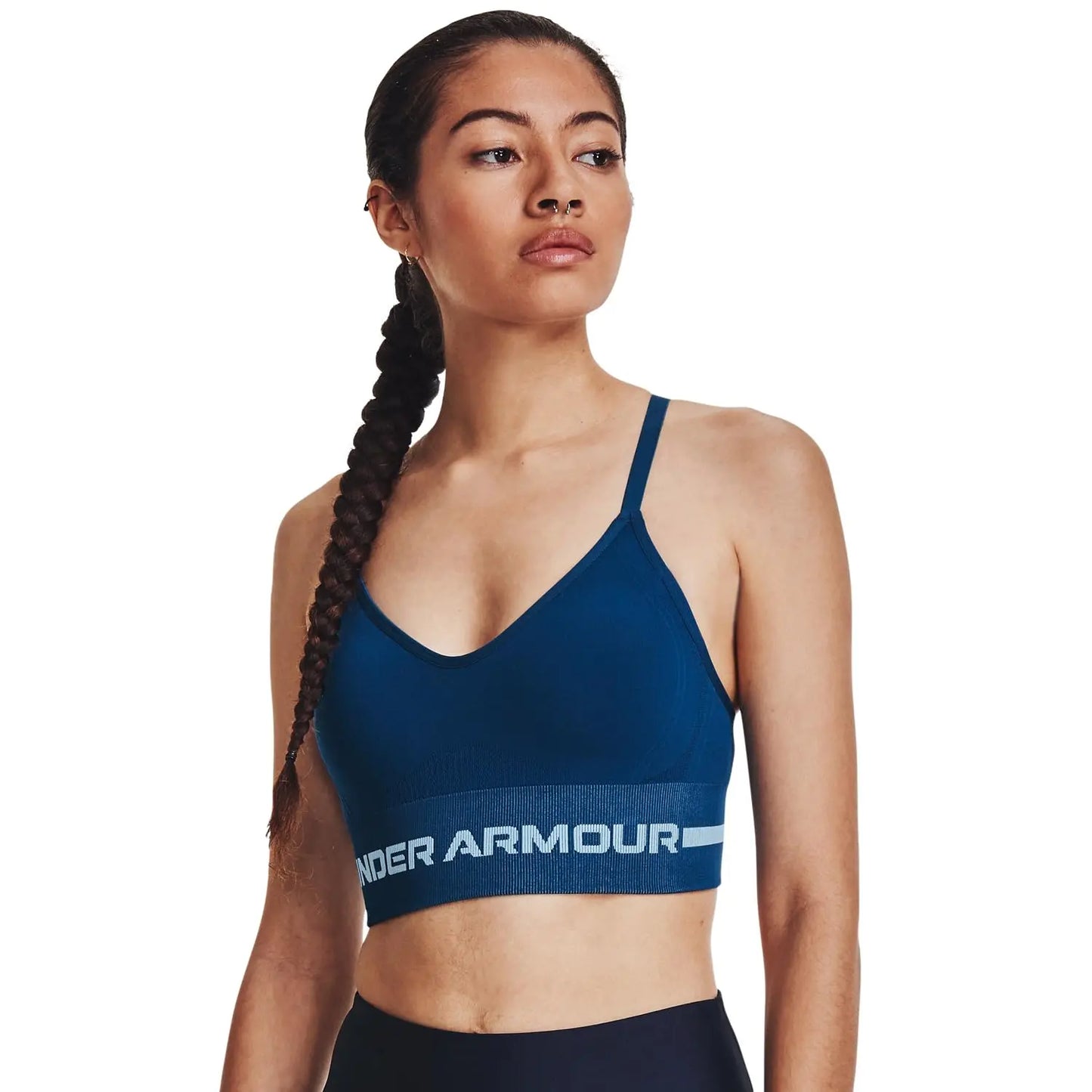 Under Armour Womens Seamless Low Impact Long Bra The Champ Gear