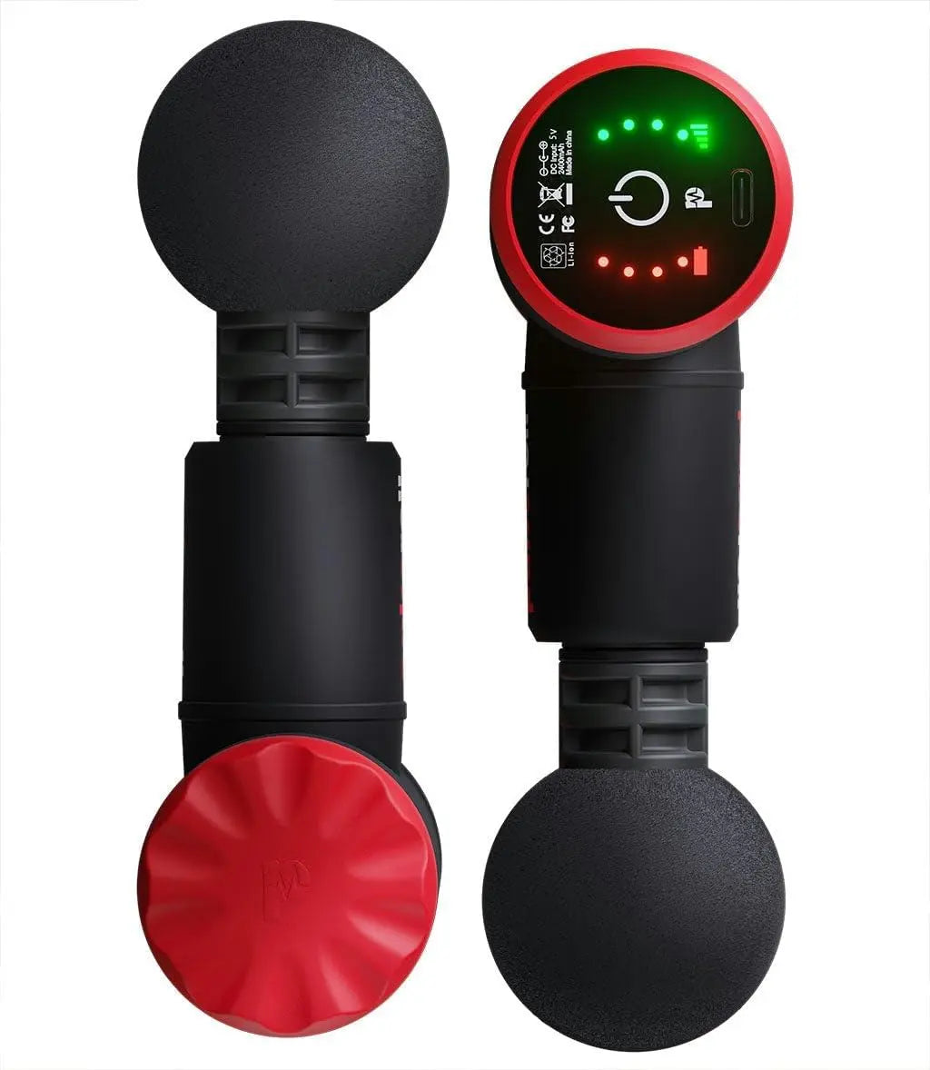 4 Speed Percussion Mini Massage Therapy Fitness Gun + Carry Case The Champ Gear