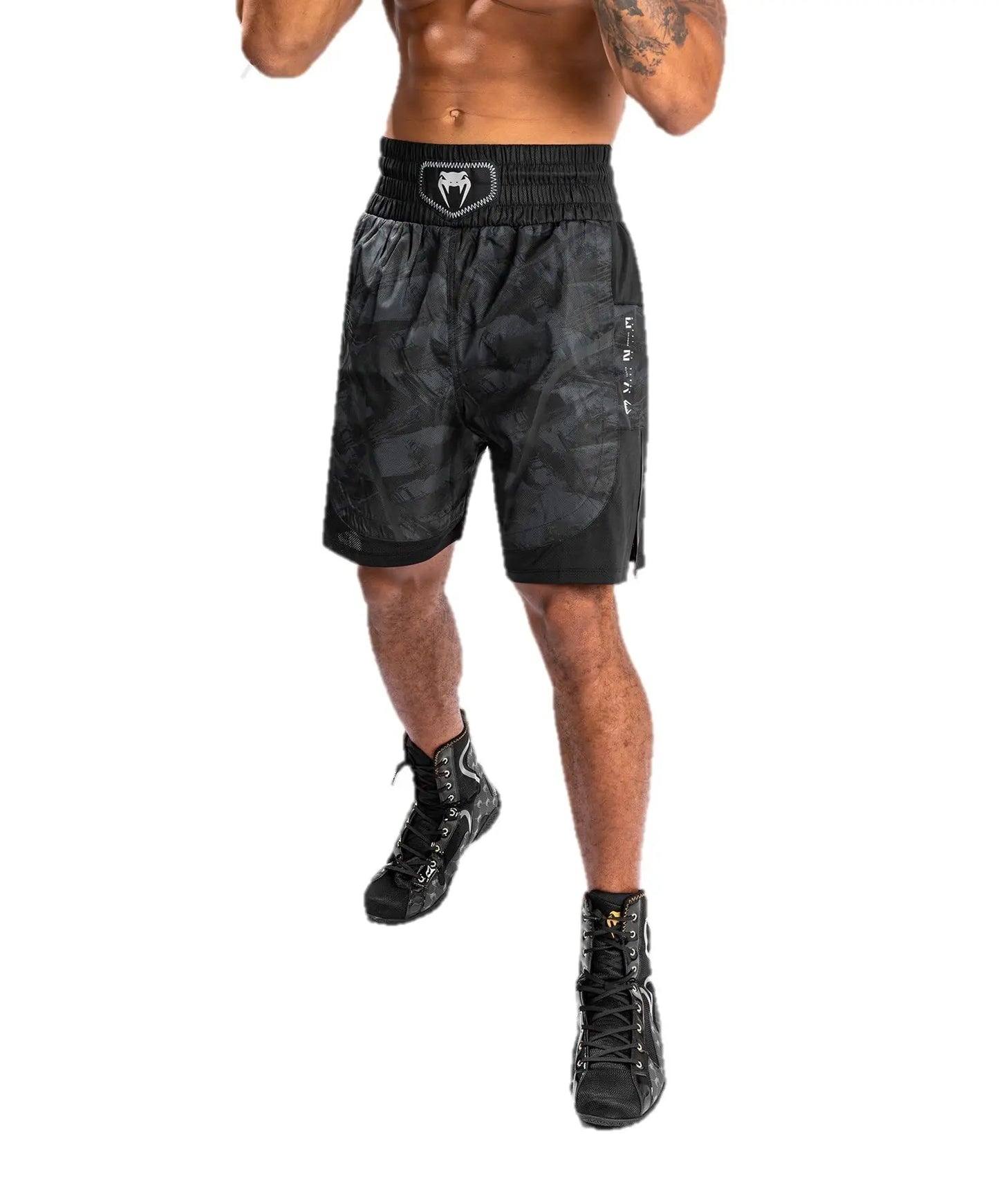 Venum Men's Electron 3.0 Boxing Short-Black - The Champ Gear