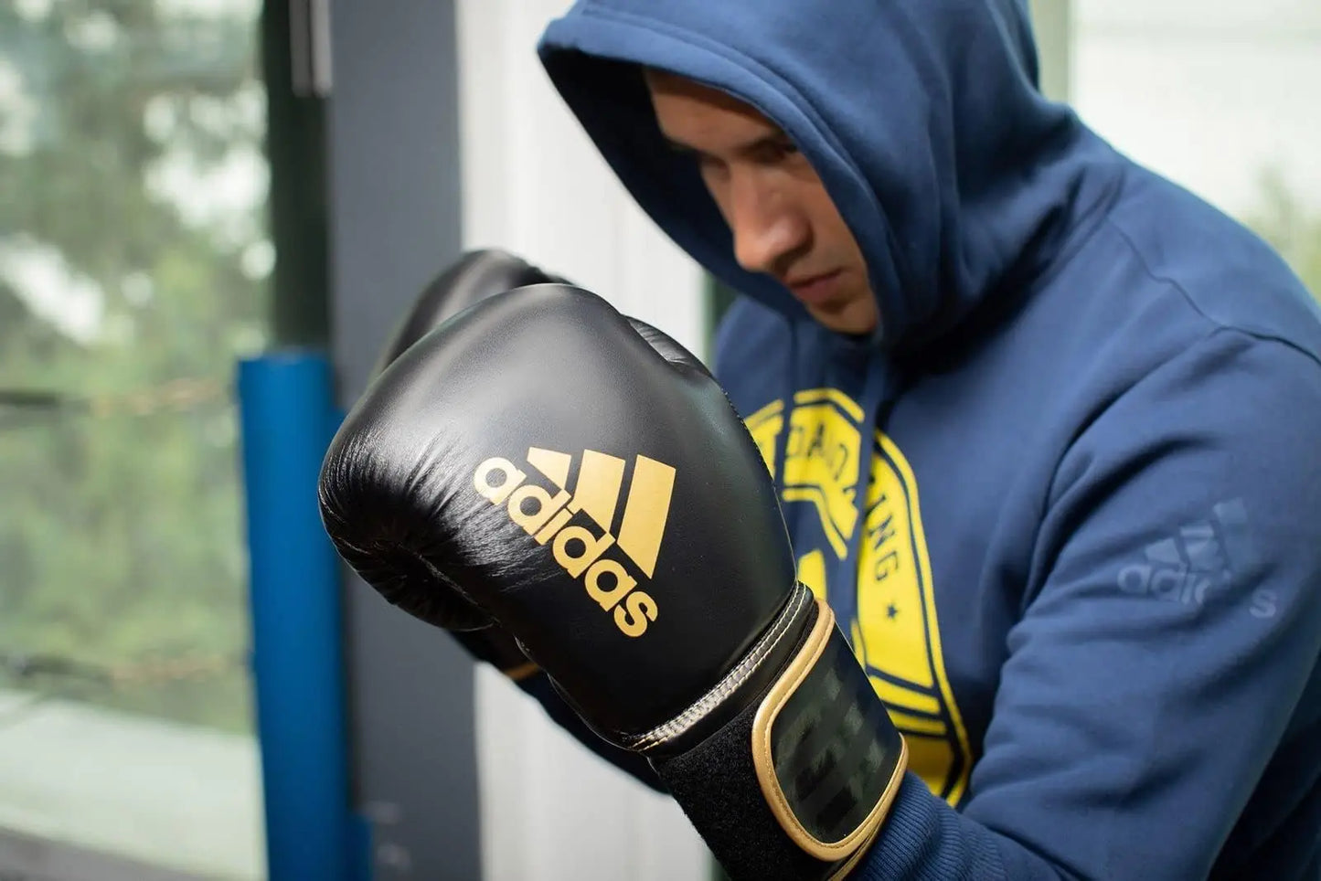 Adidas Boxing Gloves - Hybrid 80 - for Boxing, Kickboxing, MMA, Bag, Training & Fitness - Boxing Gloves for Men, Women & Kids The Champ Gear