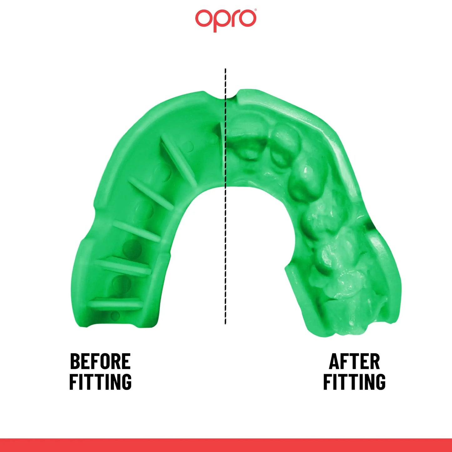 OPRO Silver Level Jawz Adult and Youth Sports Mouthguard With Case, Gum Shield Featuring Revolutionary Fitting Technology for Hockey, Rugby, Boxing MMA, BJJ, Karate, Judo, UFC (Black/Silver, Adult) The Champ Gear