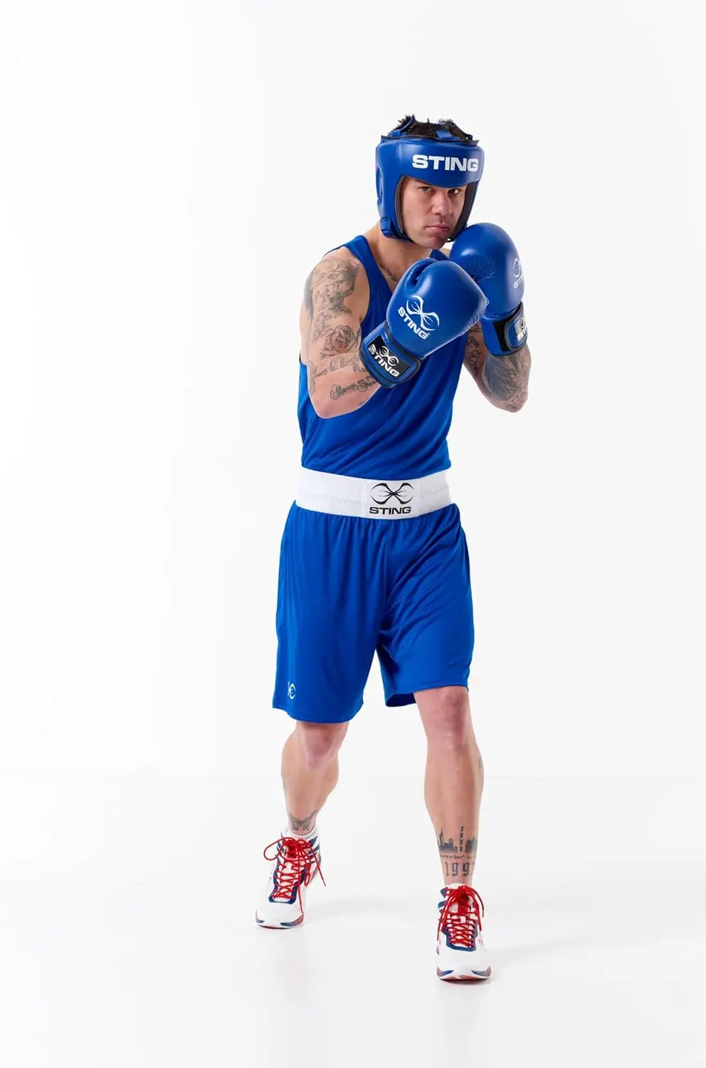 STING IBA Competition Head Guard The Champ Gear