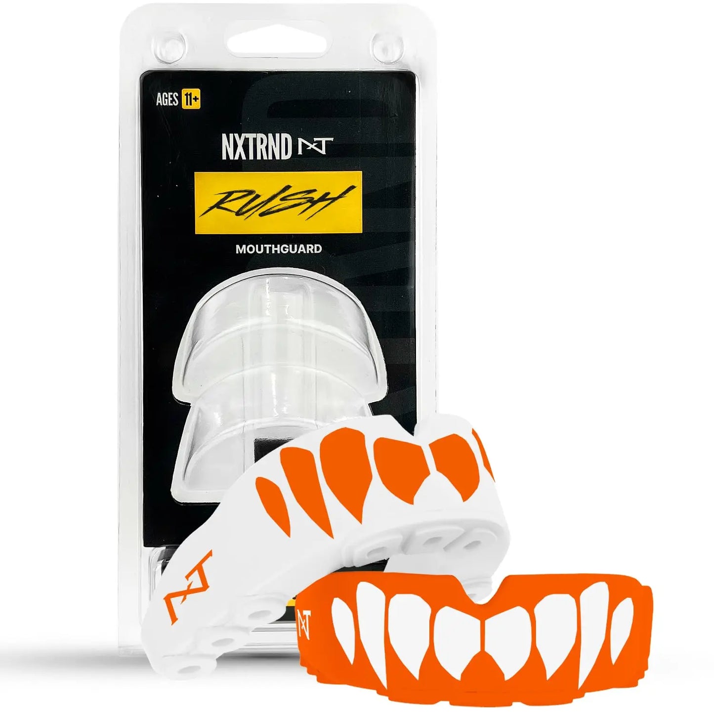 2 Pack Nxtrnd Rush Mouth Guard for Boxing and Other Sports (Neon Yellow) The Champ Gear
