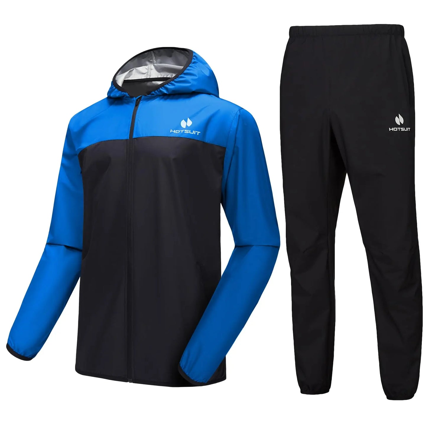 HOTSUIT Men's Sauna Suit - Full Body Sweat Jacket & Pants - The Champ Gear