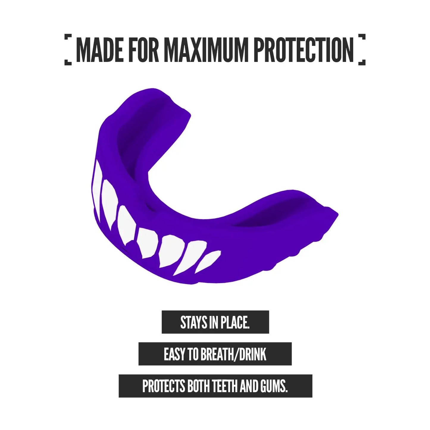 2 Pack Nxtrnd Rush Mouth Guard for Boxing and Other Sports (Neon Yellow) The Champ Gear
