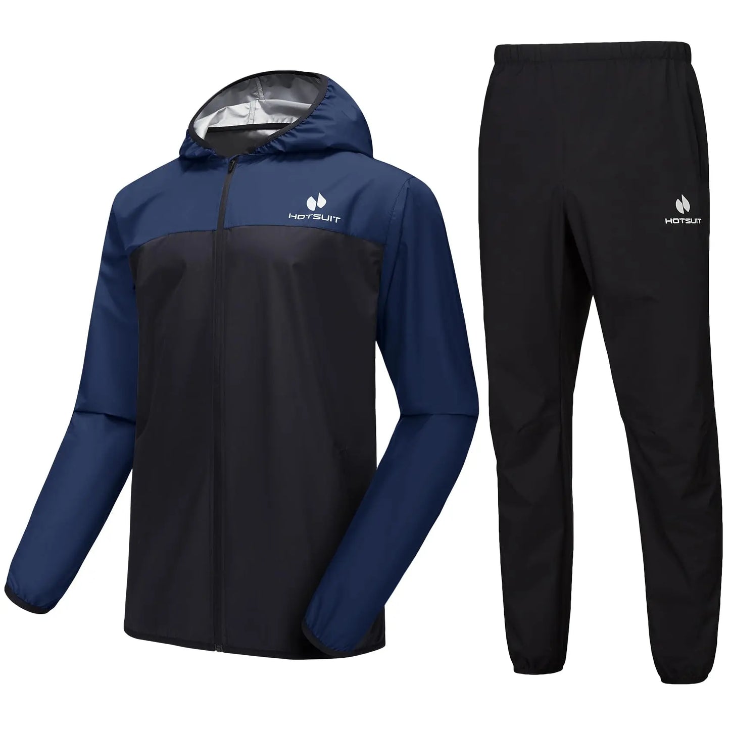 HOTSUIT Men's Sauna Suit - Full Body Sweat Jacket & Pants - The Champ Gear