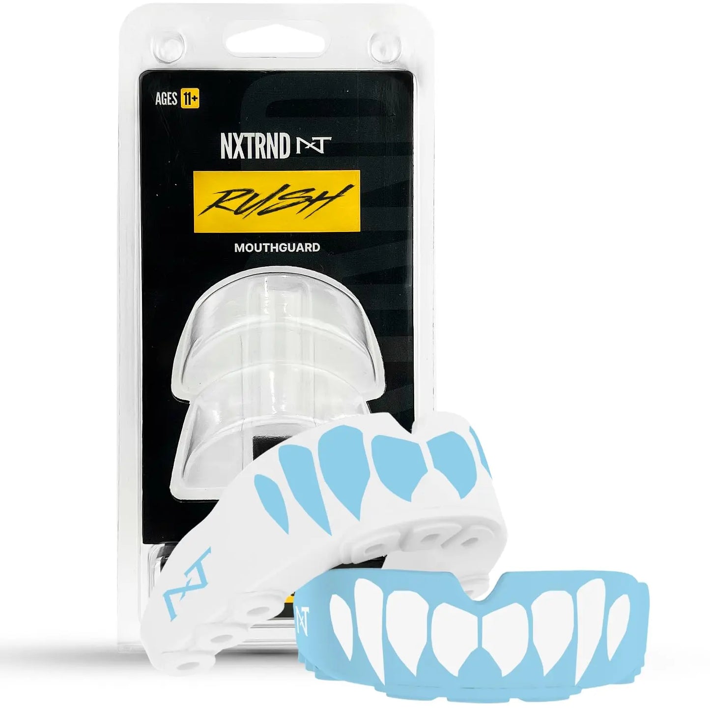 2 Pack Nxtrnd Rush Mouth Guard for Boxing and Other Sports (Neon Yellow) The Champ Gear