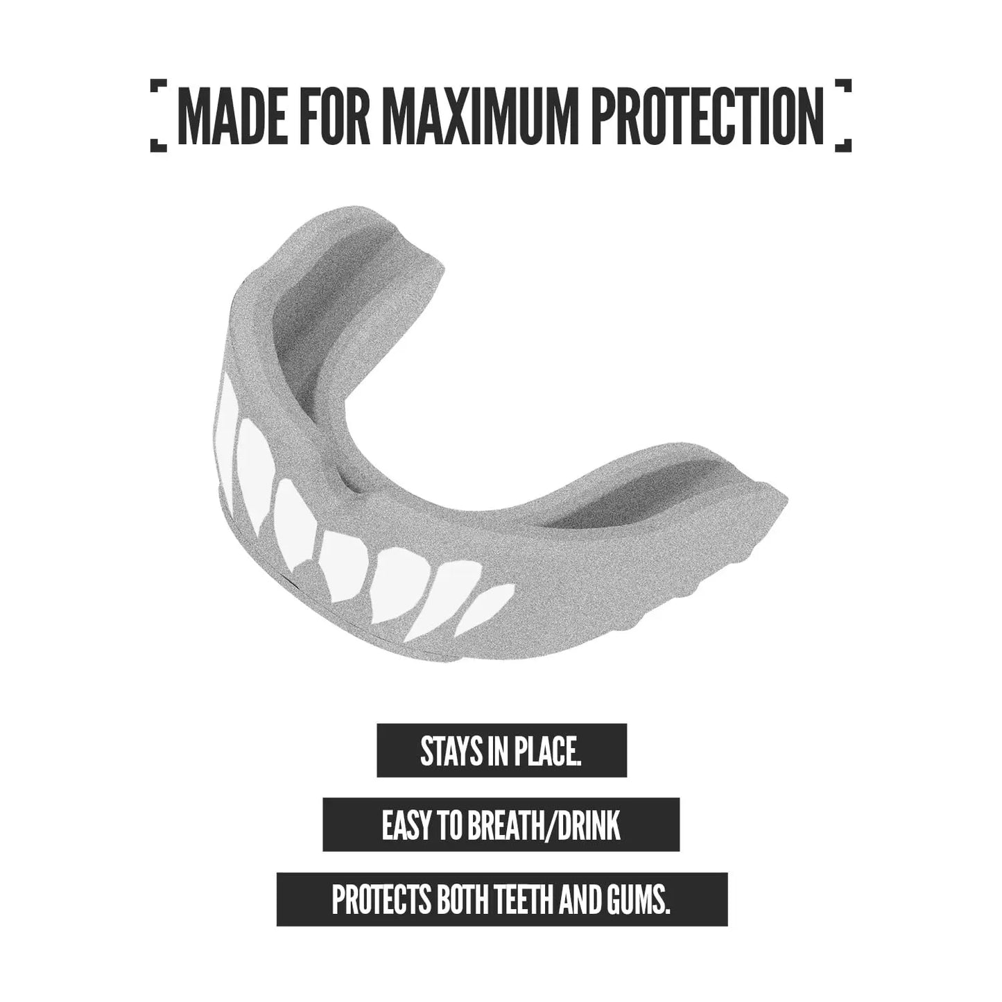 2 Pack Nxtrnd Rush Mouth Guard for Boxing and Other Sports (Neon Yellow) The Champ Gear