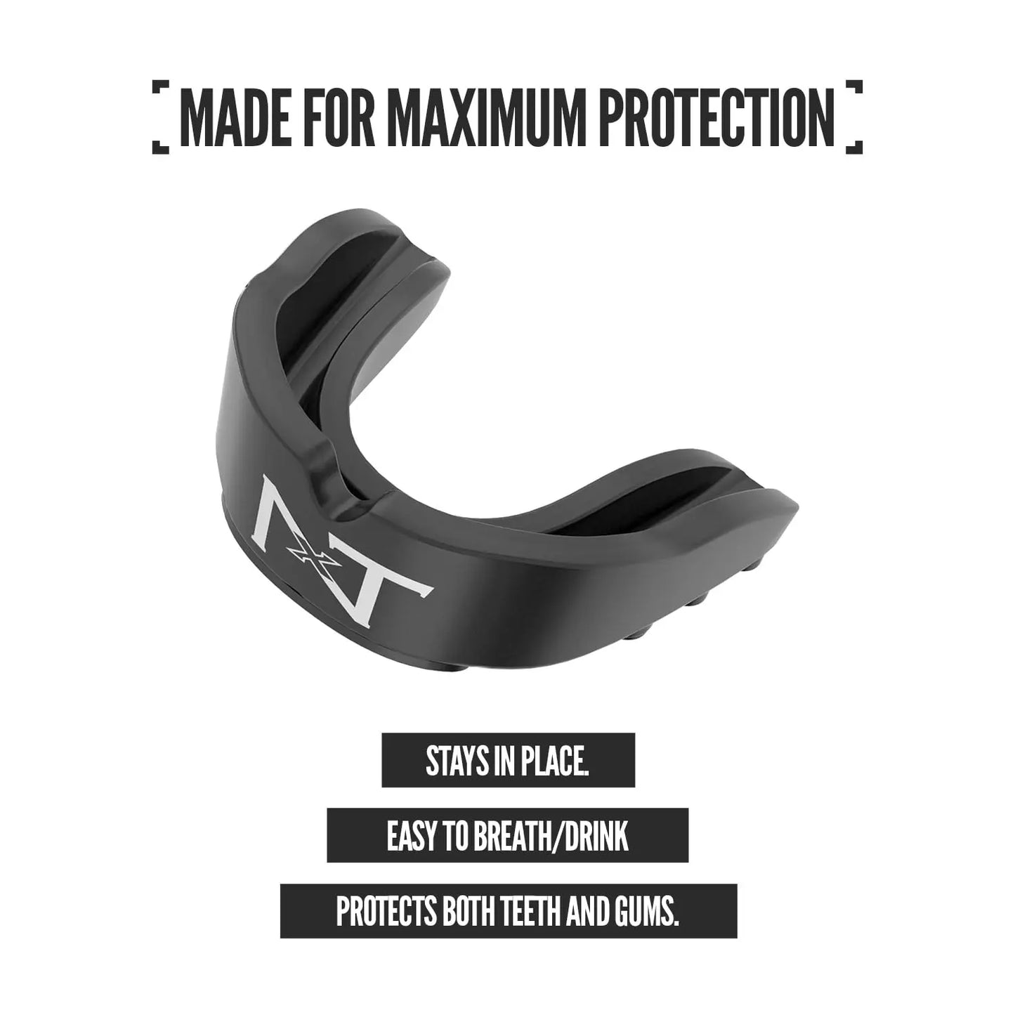 2 Pack Nxtrnd Rush Mouth Guard for Boxing and Other Sports (Neon Yellow) The Champ Gear