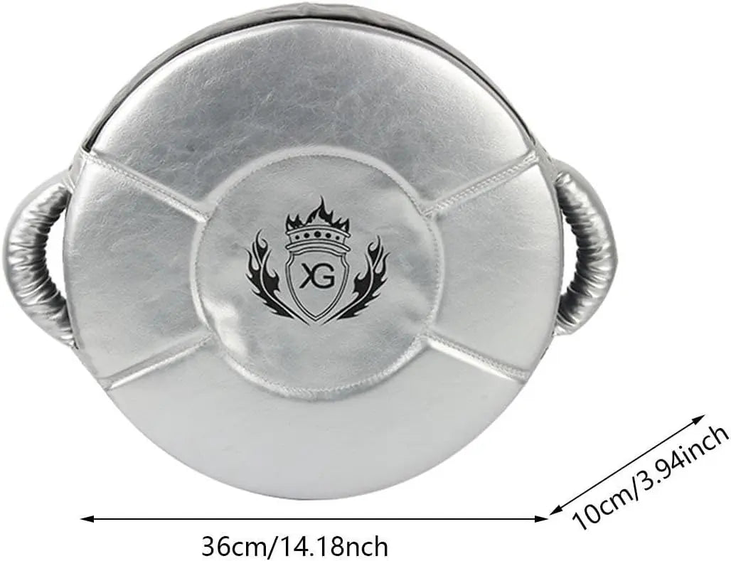 Oshhni Kick Target Punch Shield with Handle for Boxing Training Equipment The Champ Gear
