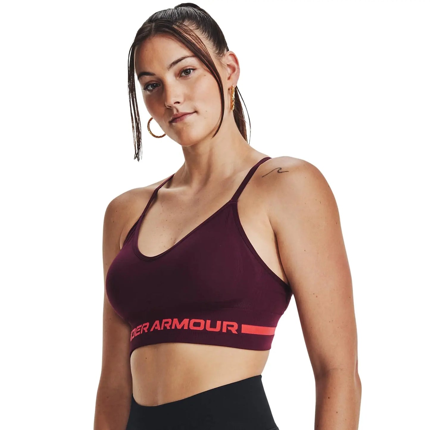 Under Armour Womens Seamless Low Impact Long Bra The Champ Gear