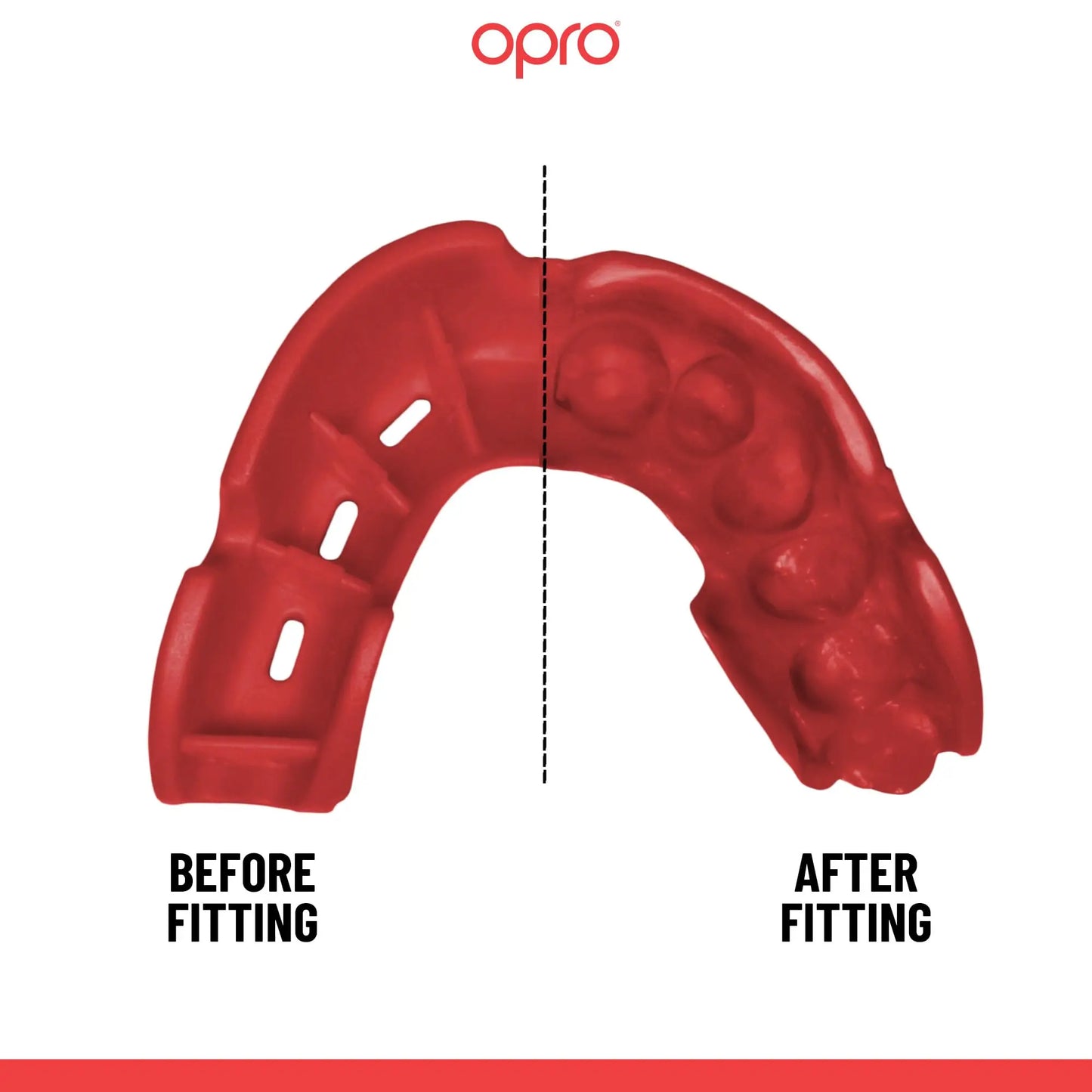 OPRO Silver Level Jawz Adult and Youth Sports Mouthguard With Case, Gum Shield Featuring Revolutionary Fitting Technology for Hockey, Rugby, Boxing MMA, BJJ, Karate, Judo, UFC (Black/Silver, Adult) The Champ Gear