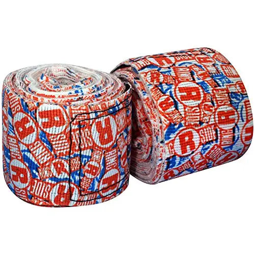 Ringside Apex 130” Boxing Hand Wraps Pair - Durable, Elastic Training Wraps with Hook & Loop Closure, Multi-Color Options, Perfect for MMA, Muay Thai, Kickboxing The Champ Gear